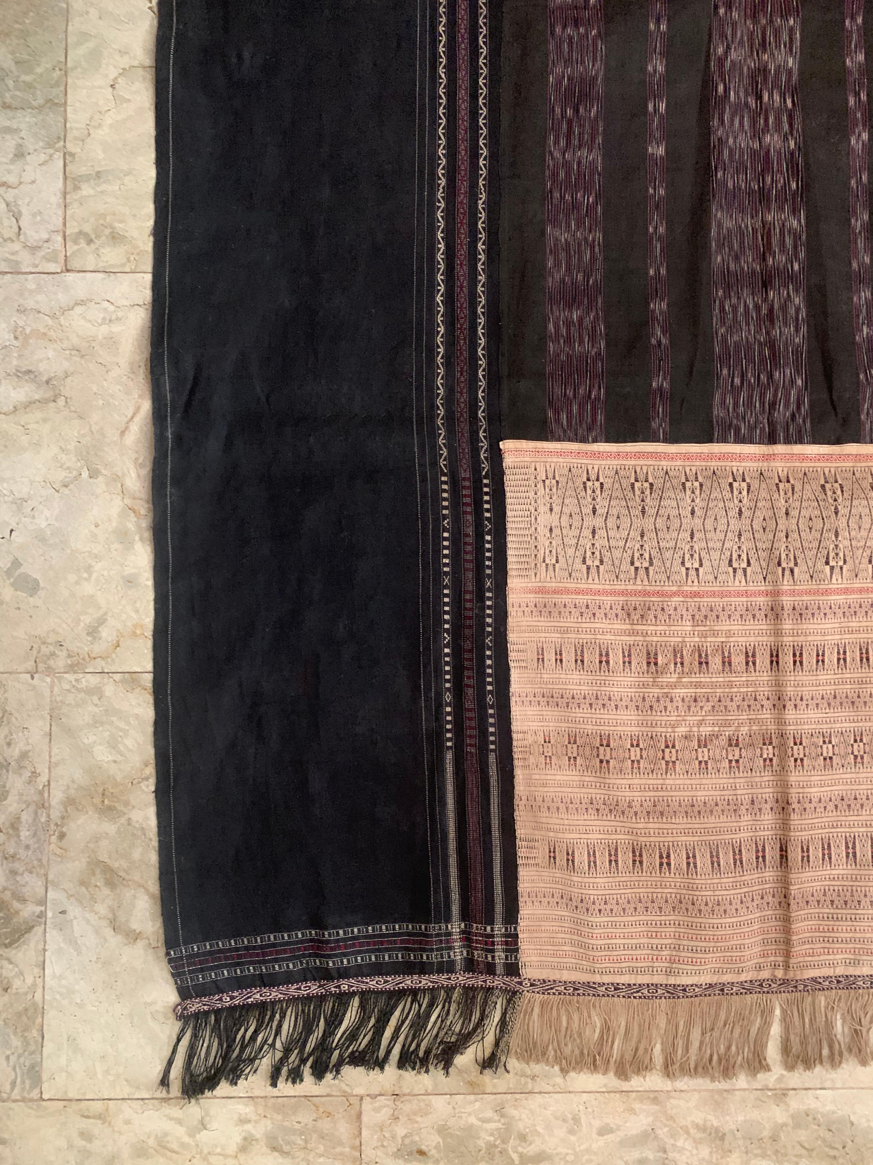 Early 20th Century Ikat Textile 