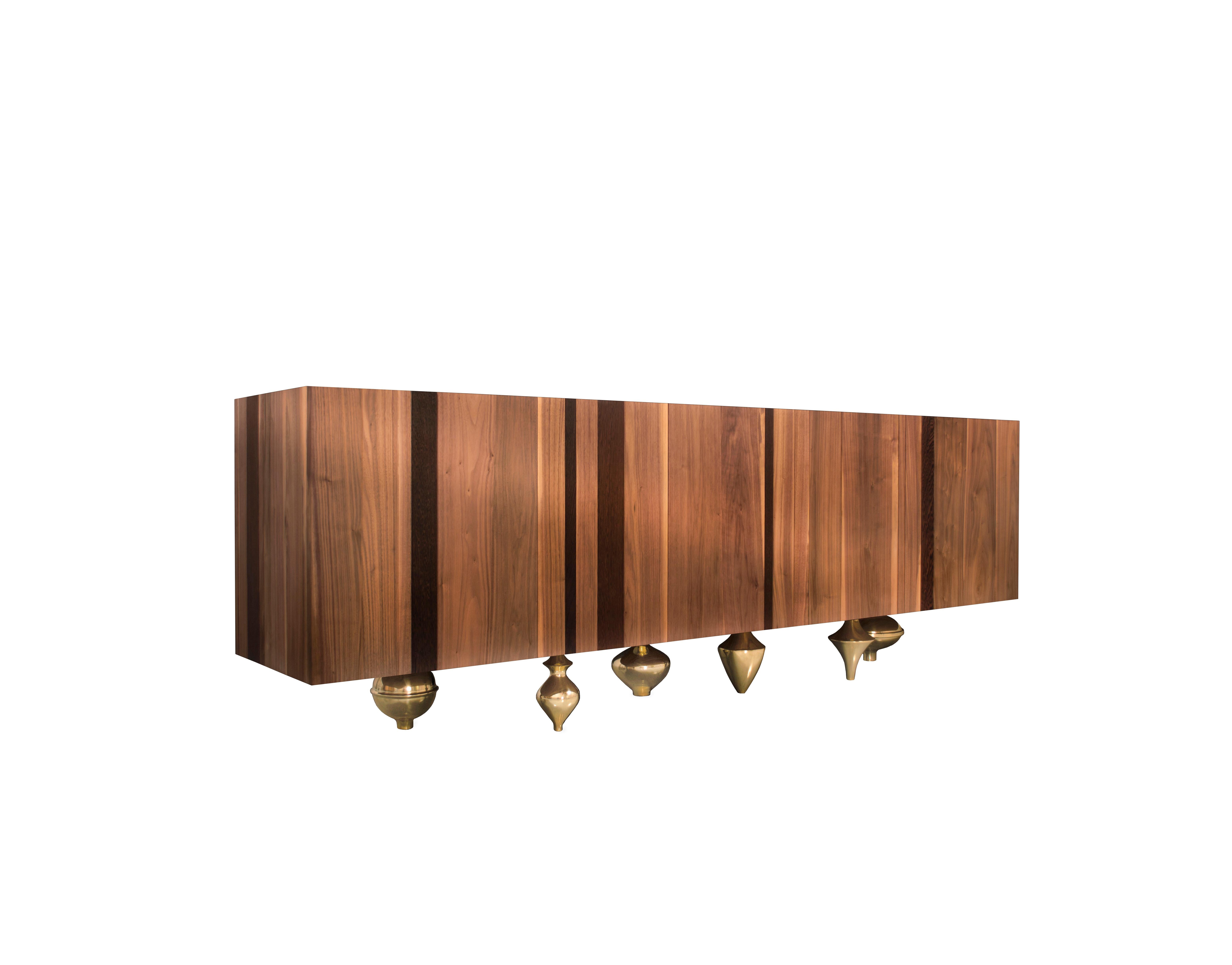 Post-Modern Large Il Pezzo 1 Credenza by Il Pezzo Mancante For Sale