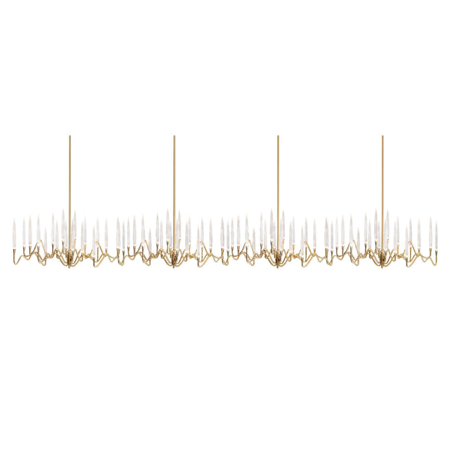 Lampadario grande Il Pezzo 3 Bronze Endless di Il Pezzo Mancante In condizioni Nuovo in vendita a Geneve, CH