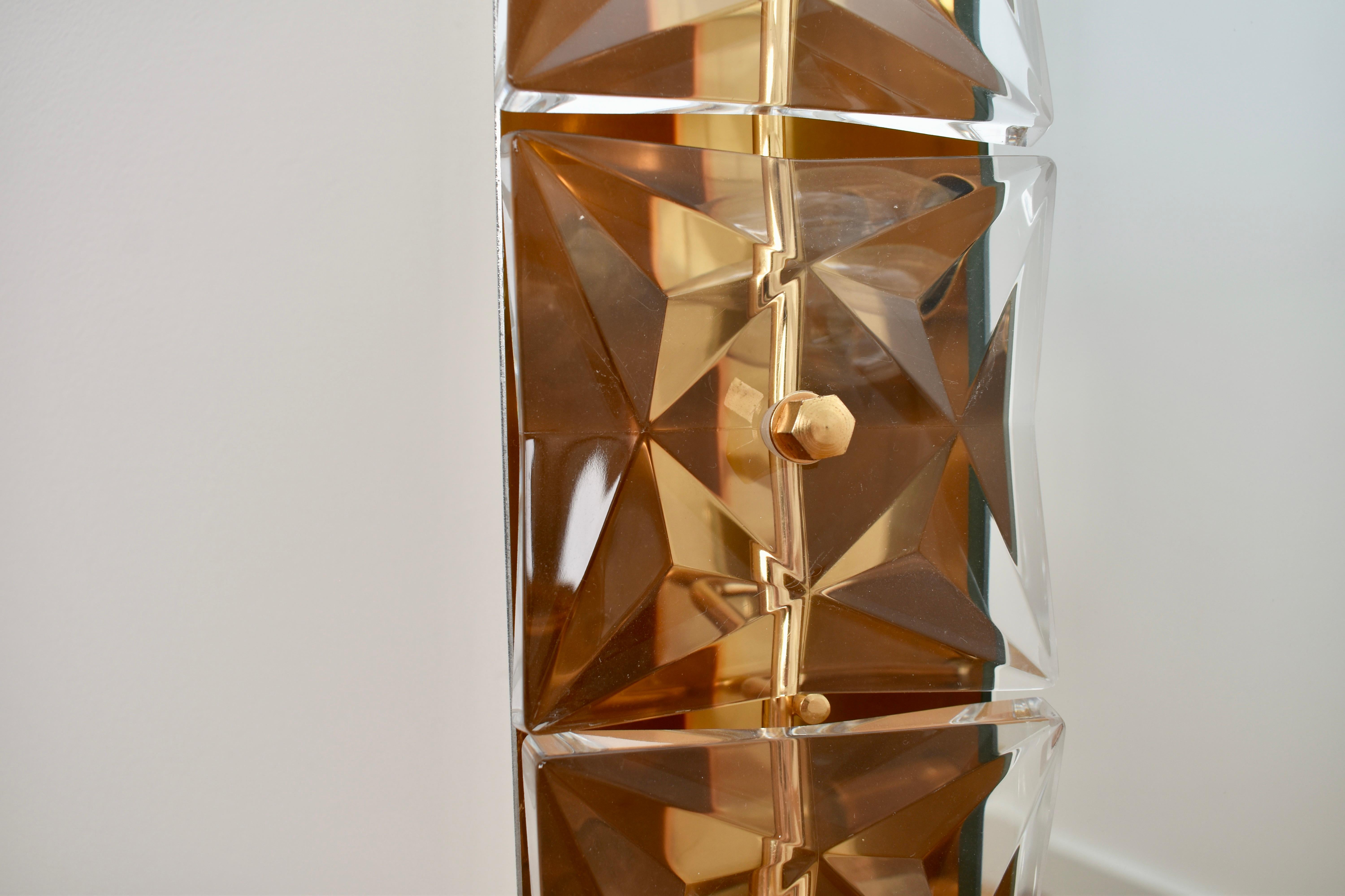 Large Illuminated Crystal Mirror from Kinkeldey, 1970s For Sale 4