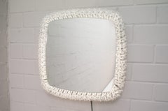 Large Illuminated Wall Mirror with Glass Flowers by Emil Stejnar - Rupert Nikoll