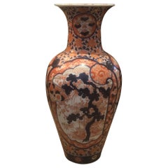 Large Imari Floor Vase