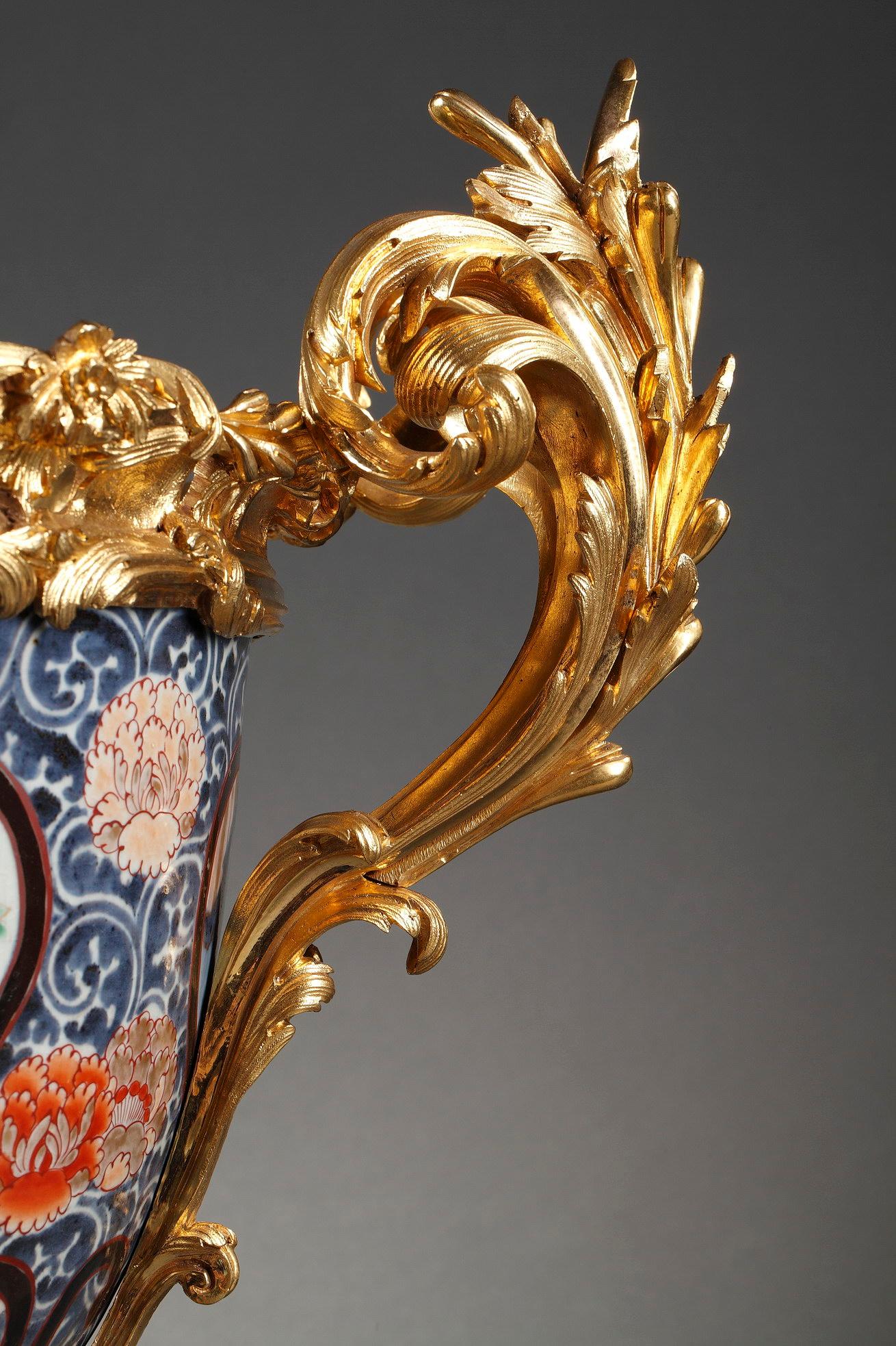 Luigi XV Grande fioriera in Imari Porcelain, Francia, 1880 circa in vendita