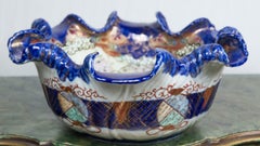 Large Kutani Style Japanese Bowl