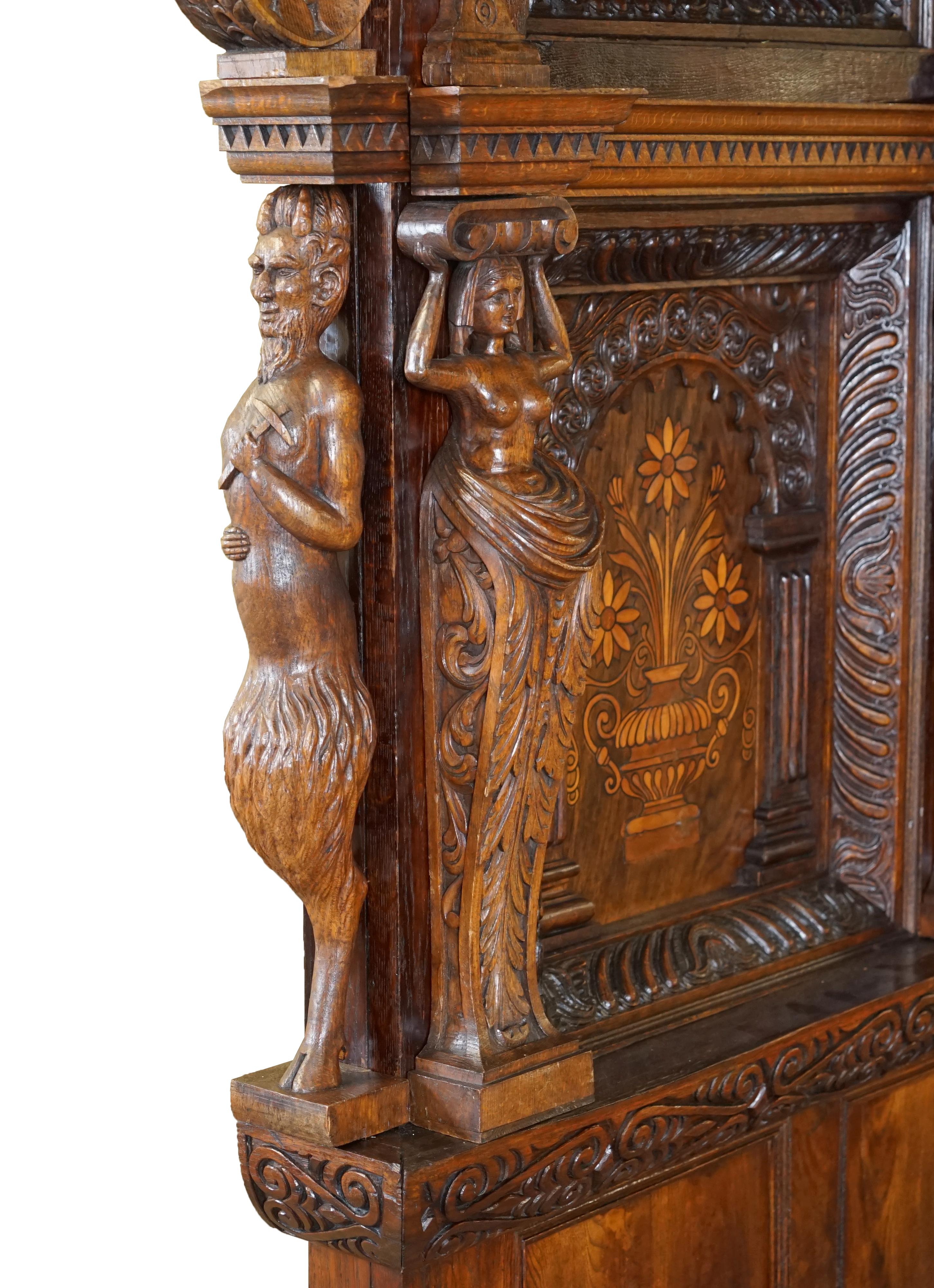 LARGE & IMPORTANT ANTiQUE CIRCA 1600 CHARLES I DOCUMENTED ENGLISH OAK TESTER BED For Sale 8