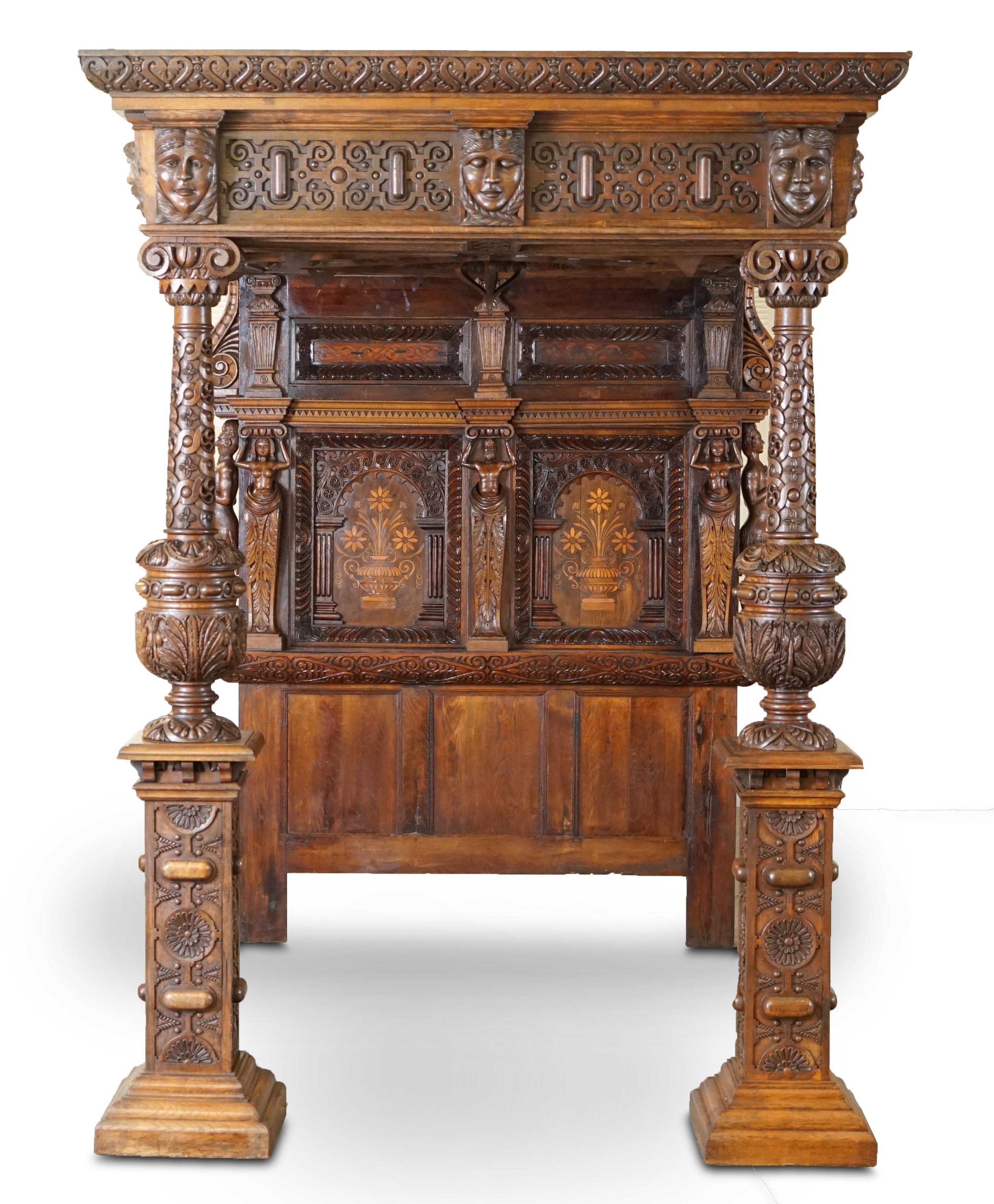antique beds