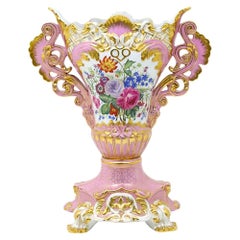 Large & Impressive 19th Century French Sèvres Porcelain Centerpiece Vase