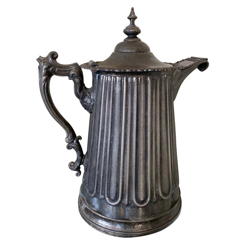 Large Impressive Antique Water Pitcher For Sale at 1stDibs | old water ...