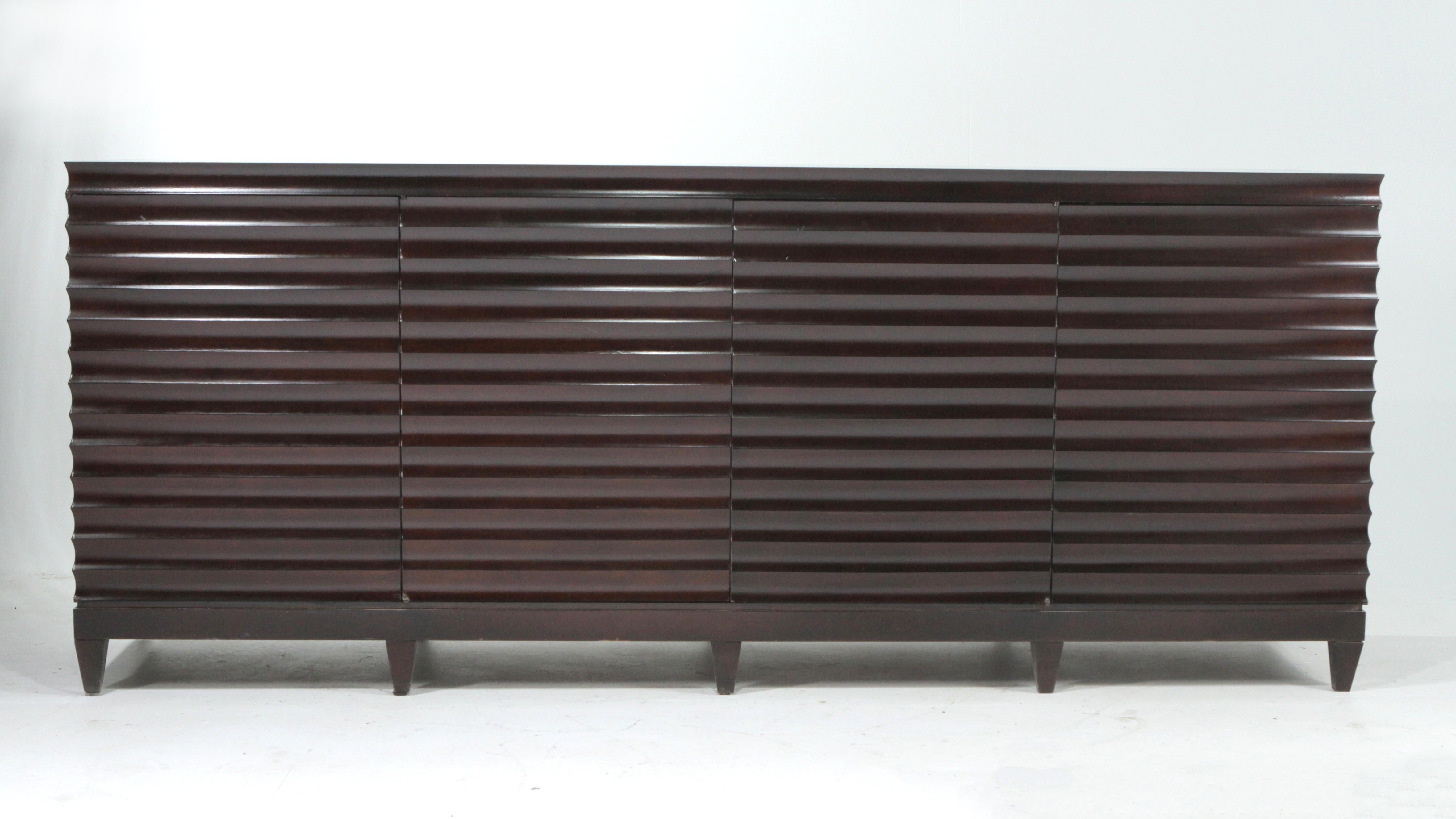 fluted sideboard