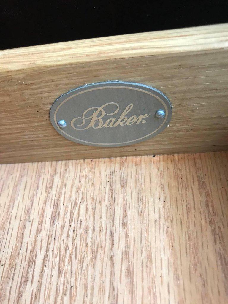 Large Impressive Barbara Barry for Baker Ebonized Low Fluted Cabinet Sideboard 2