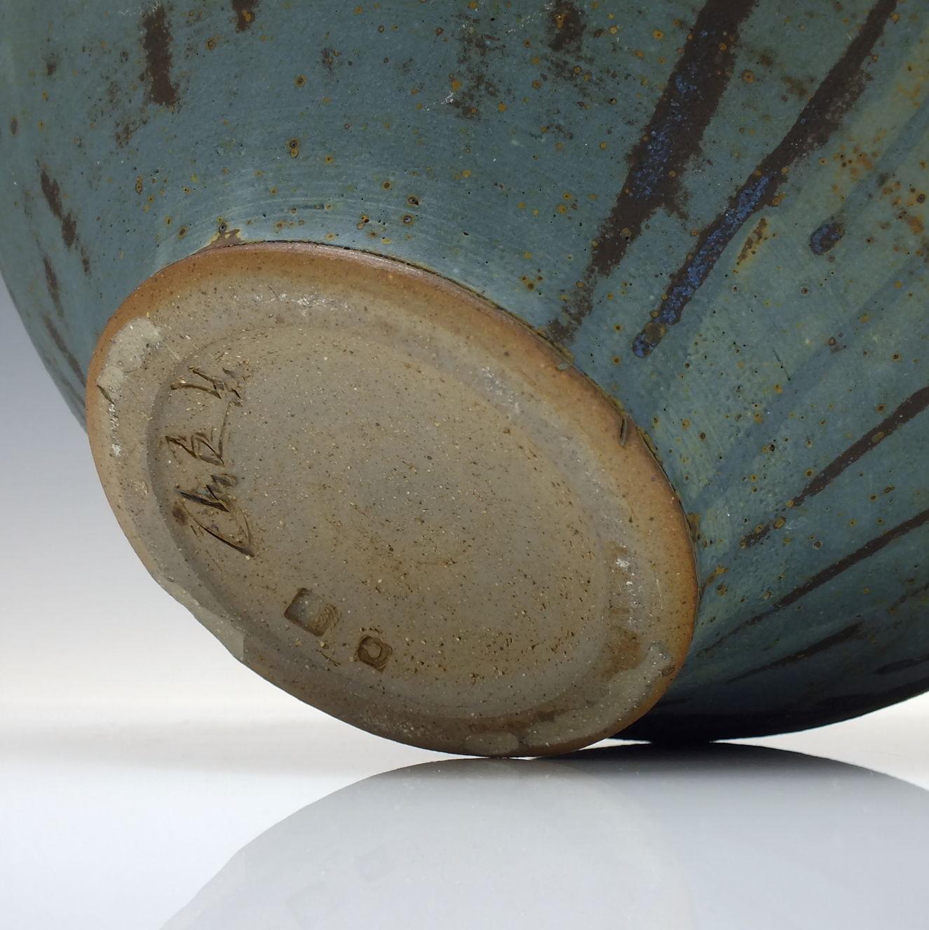 Large Impressive Ceramic Covered Jar by Chris Bramble For Sale 10