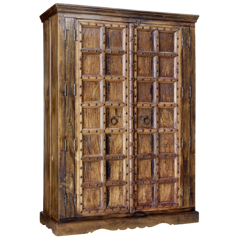Large impressive hardwood wardrobe 1