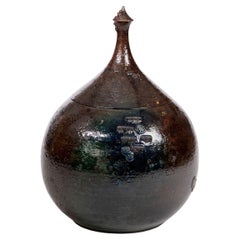 Large Impressive Unique Lidded Jar By Bjørn Wiinblad