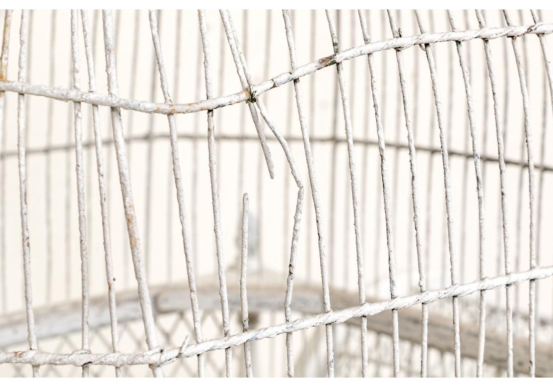 Large and  Decorative Birdcage On Stand For Sale 7