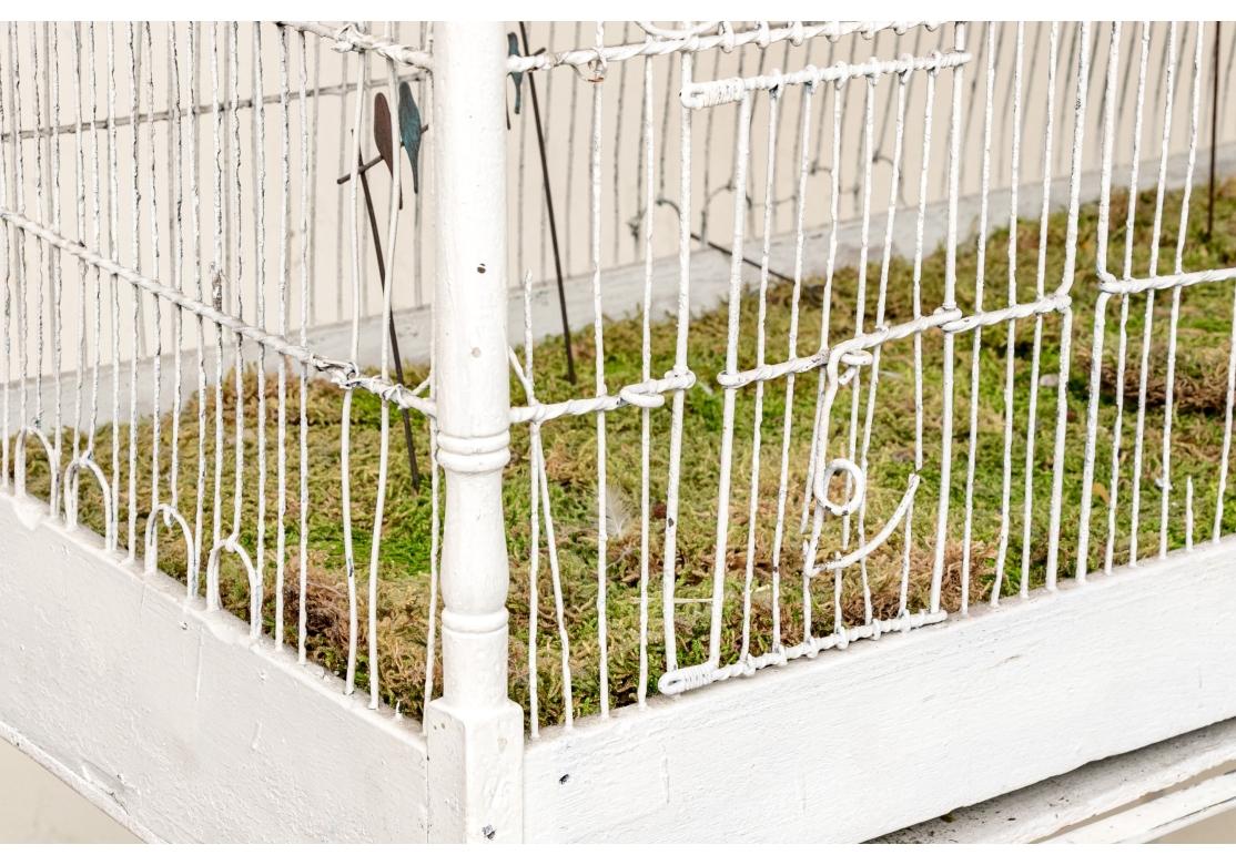 Other Large and  Decorative Birdcage On Stand For Sale