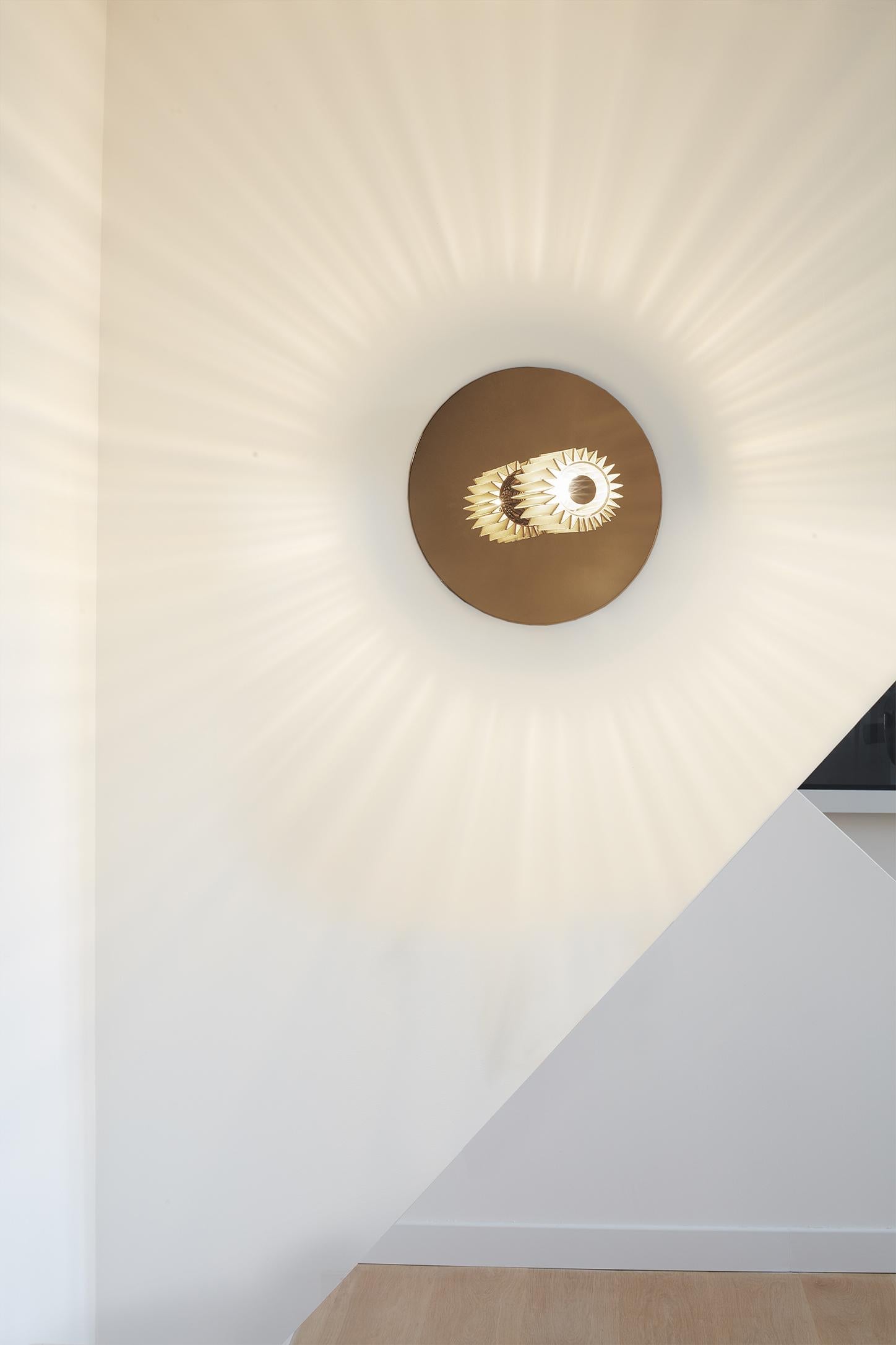Large in the Sun Wall Lamp by Dominique Perrault & Gaëlle Lauriot-prévost For Sale 5