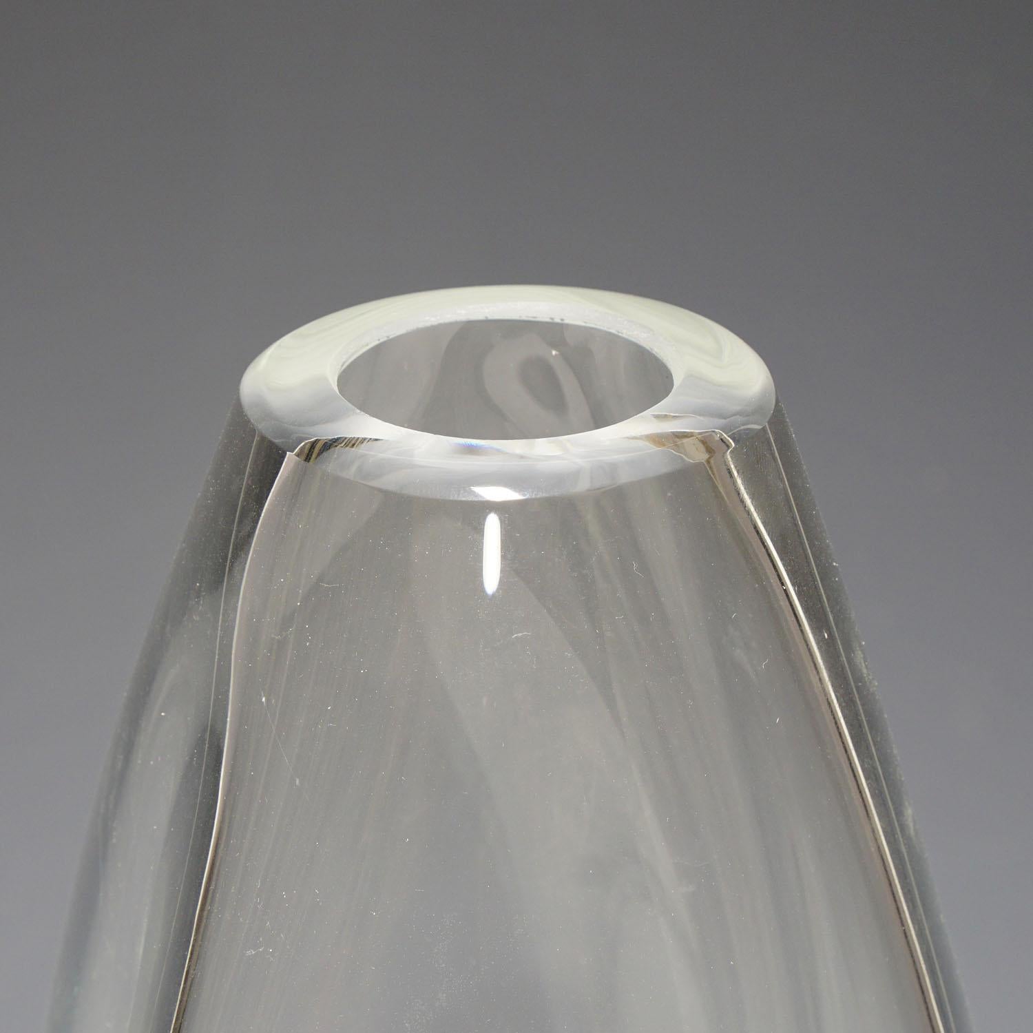 Italiano Grande vaso in vetro artistico di Murano Incalmo di v. Nason & C. ca. anni '90 in vendita