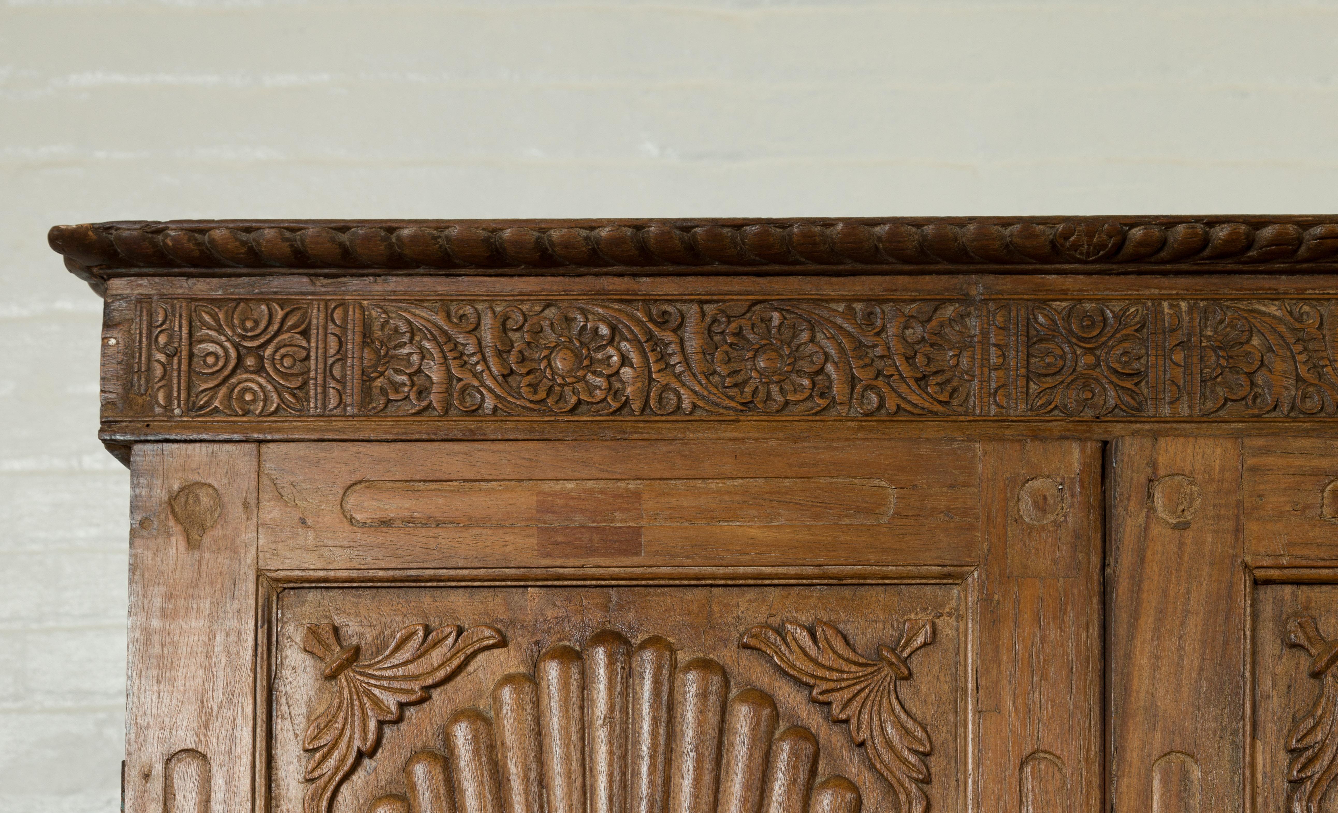 wood antique cabinet