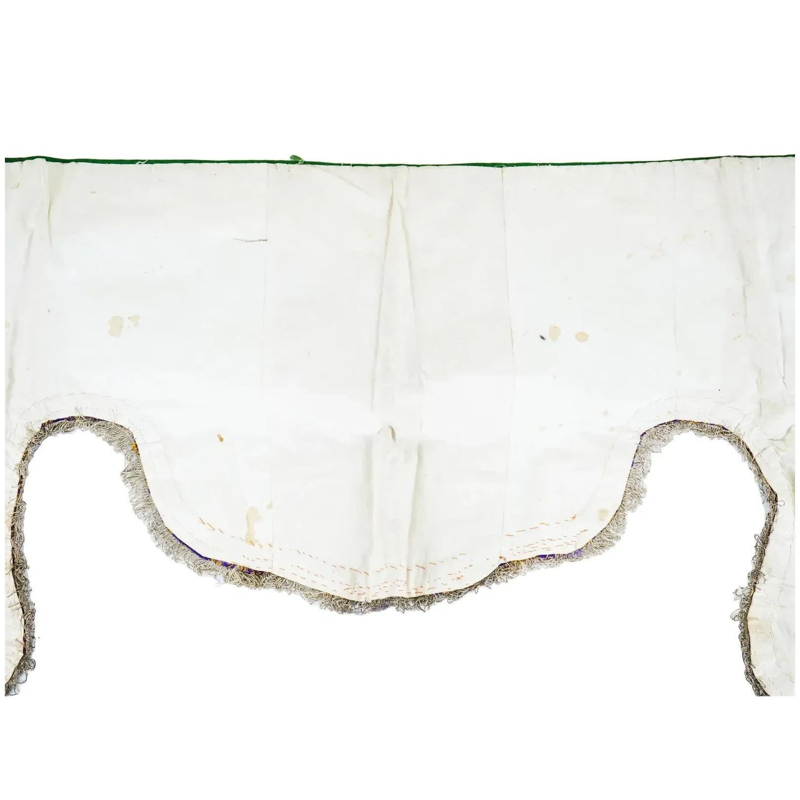 Grande décoration intérieure en textile persan indien en vente 4