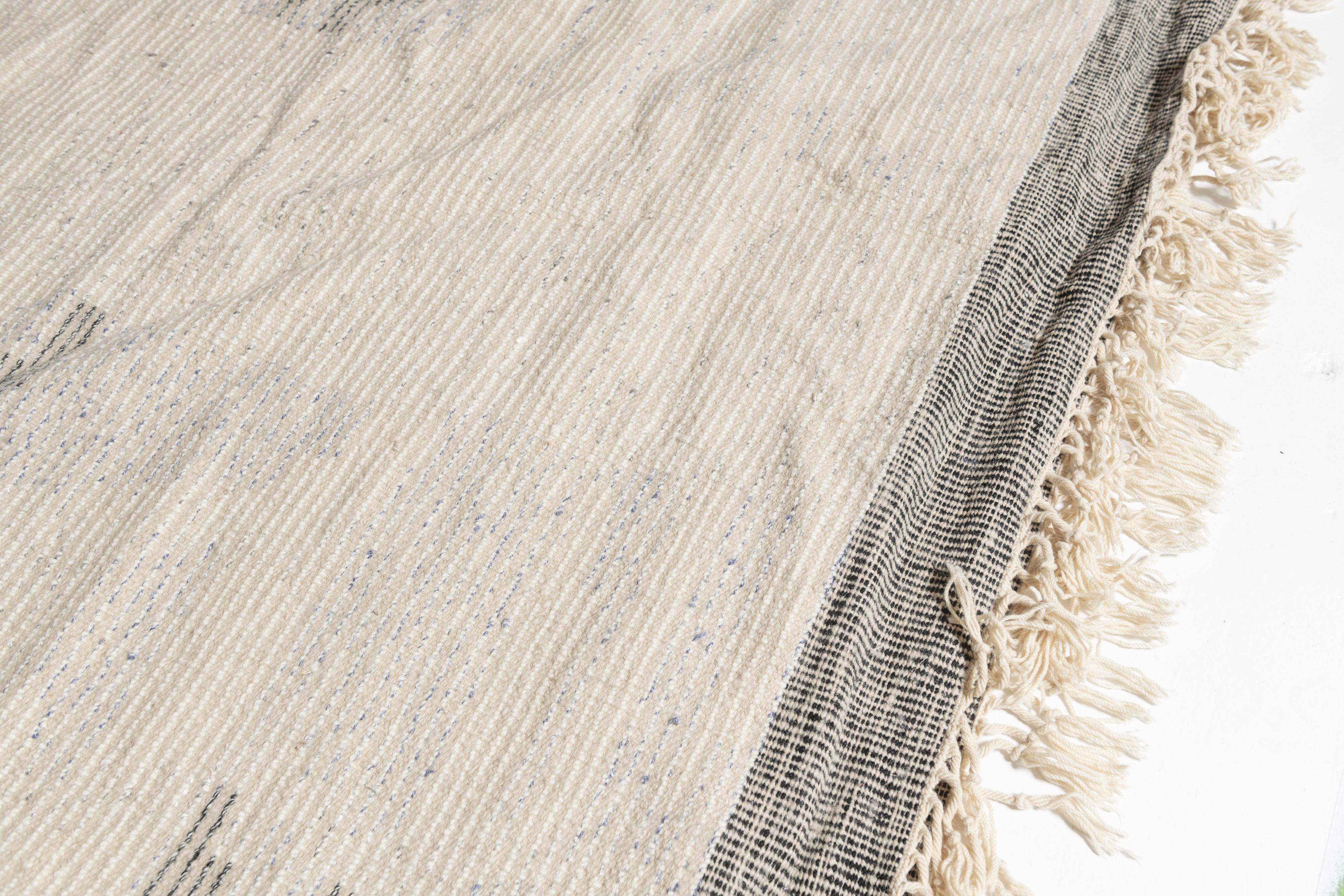 Alfombra india grande con motivos marroquíes en venta 12