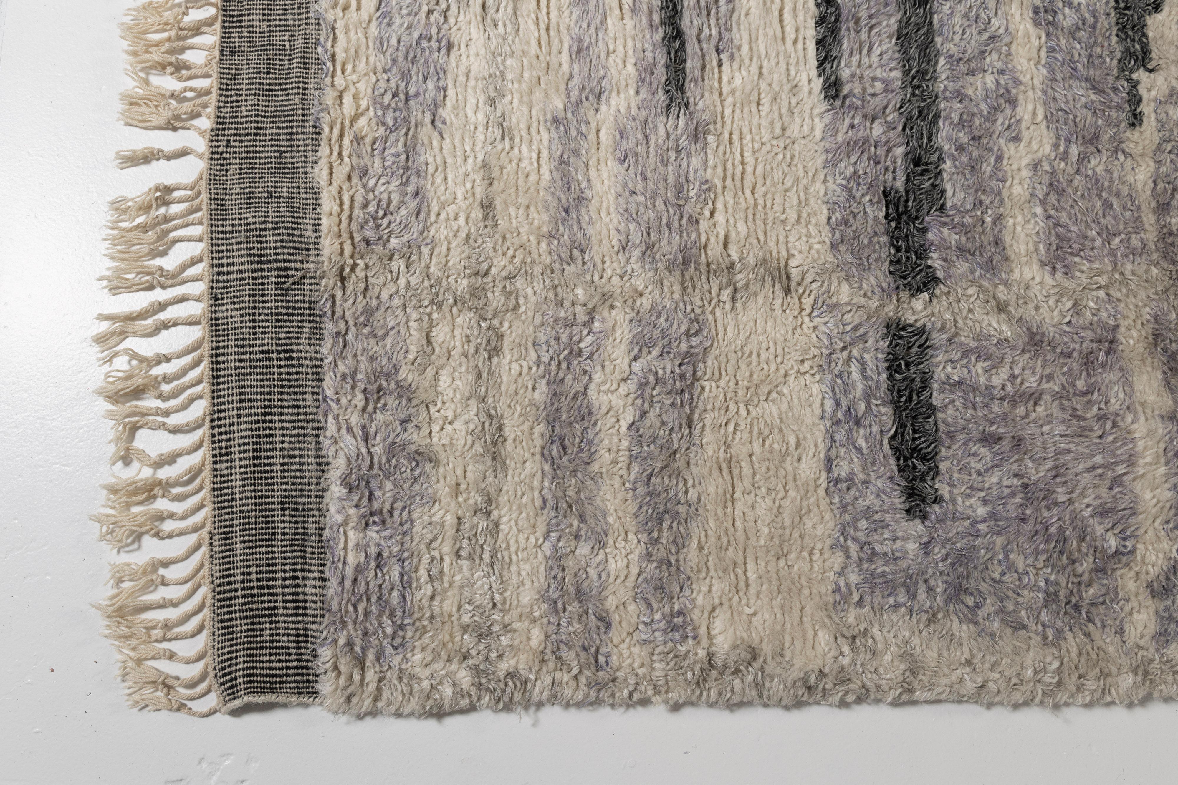 Alfombra india grande con motivos marroquíes Siglo XXI y contemporáneo en venta