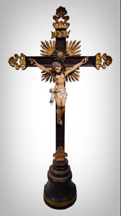 Large Indo-Portuguese cross of 100 cm