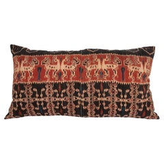 Large Indonesian Ikat Pillow Cover, Mid 20th C.