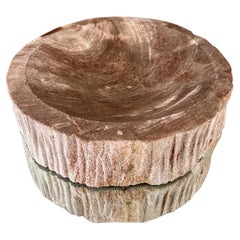 Large Indonesian Petrified Wood Bowl