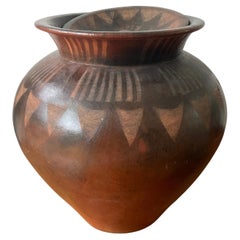 Large Indonesian Vase, Lombok Crafts, Handmade Indonesian Large Clay Storage Pot