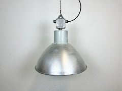 Large Industrial Aluminium Pendant Light from Elektrosvit, 1960s