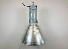 Large Industrial Aluminium Pendant Light from Elektrosvit, 1960s
