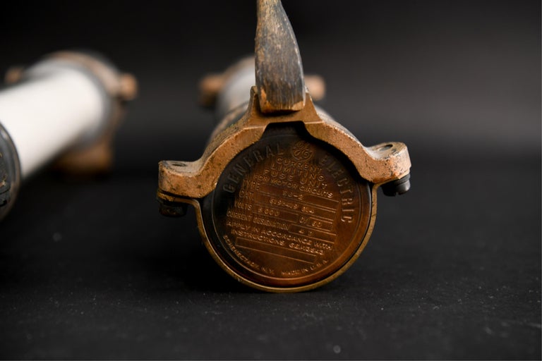 Large Industrial Bronze and Glass Fuses For Sale at 1stDibs