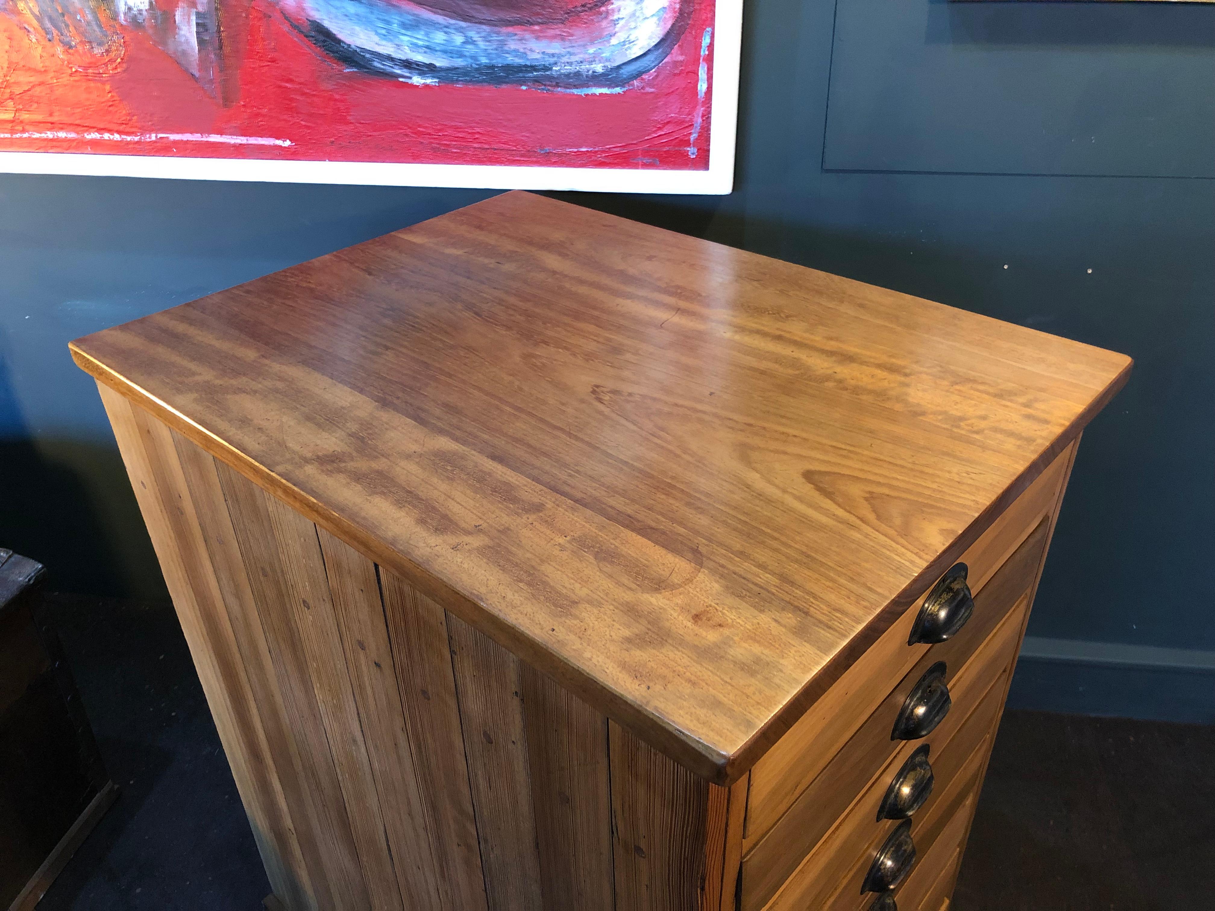 Industrial Workshop Chest of Drawers, Early 20th Century, Large. 6