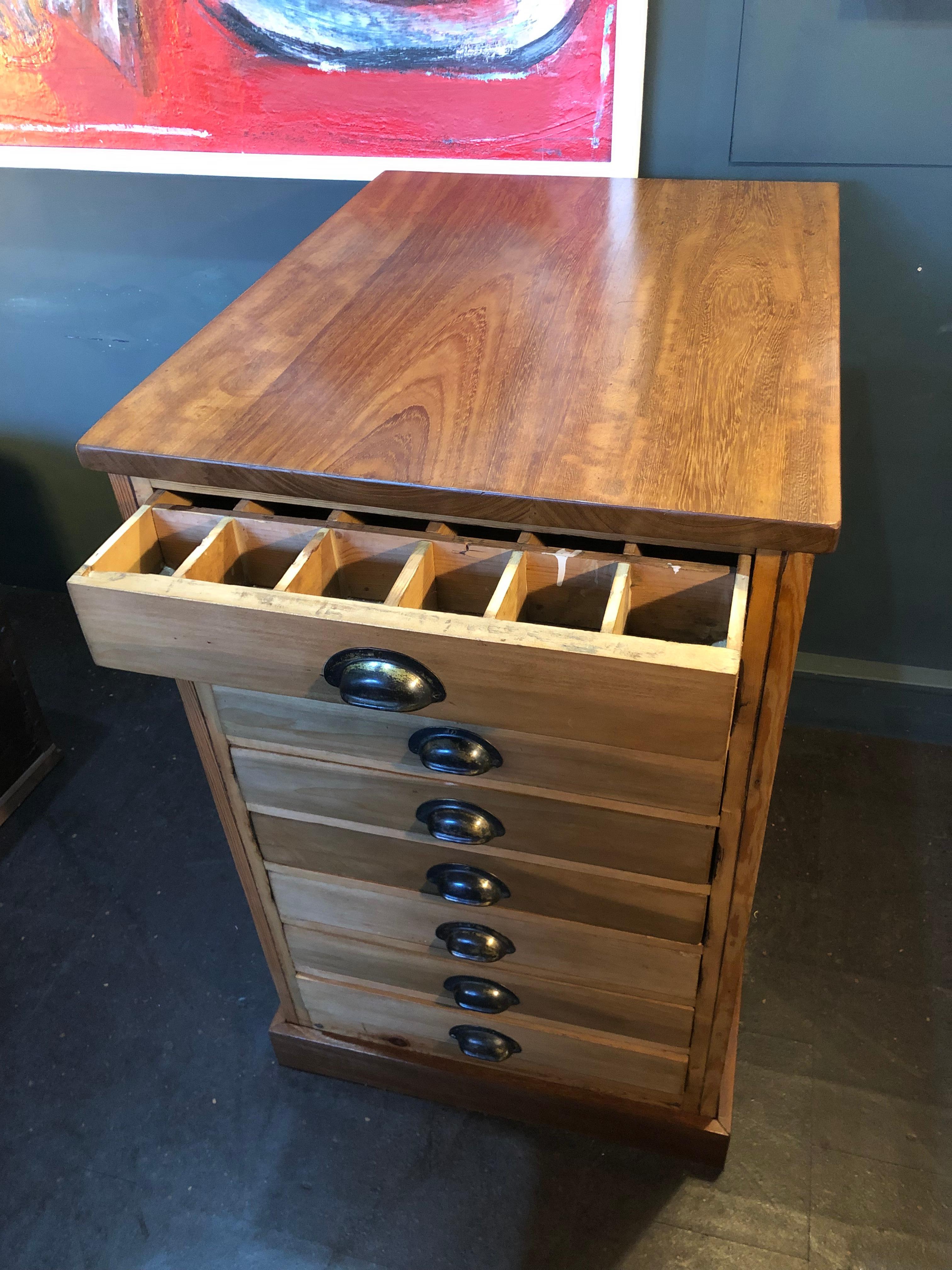 Industrial Workshop Chest of Drawers, Early 20th Century, Large. 1