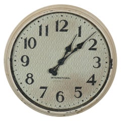 Large Industrial Clock by "Industrial Company"