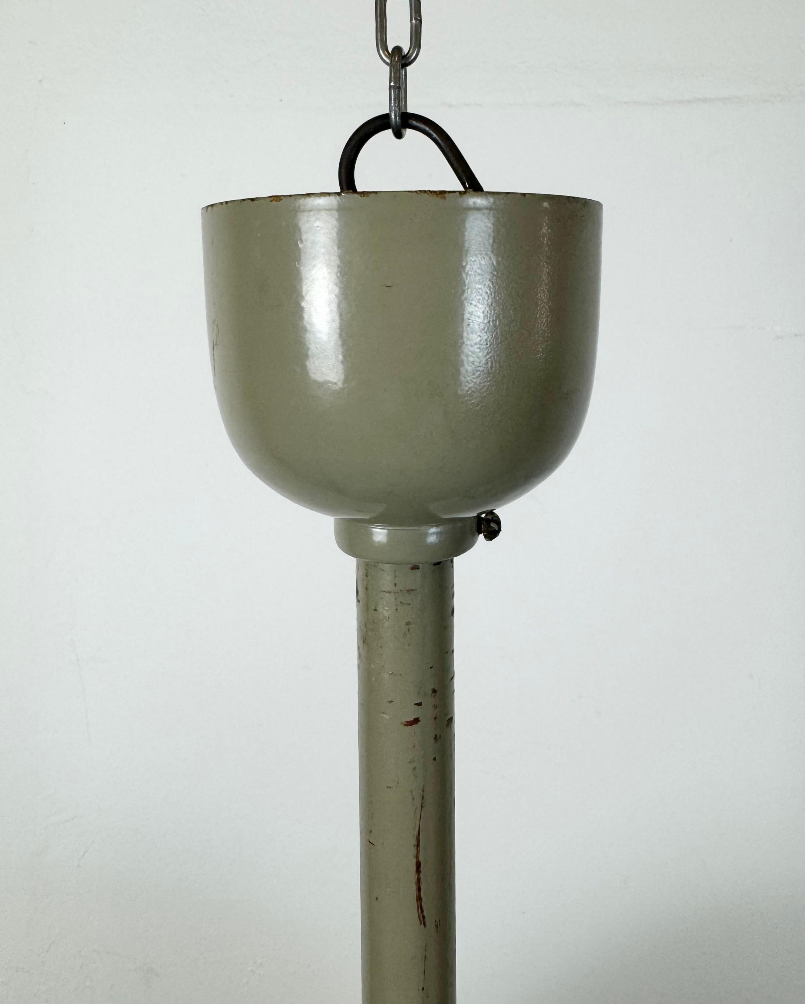 Large Industrial Double Sided Railway or Factory Clock from Pragotron, 1960s For Sale 3