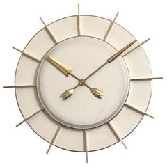 Large Industrial Factory or Station Clock by TN Telefonbau Und Normalzeit