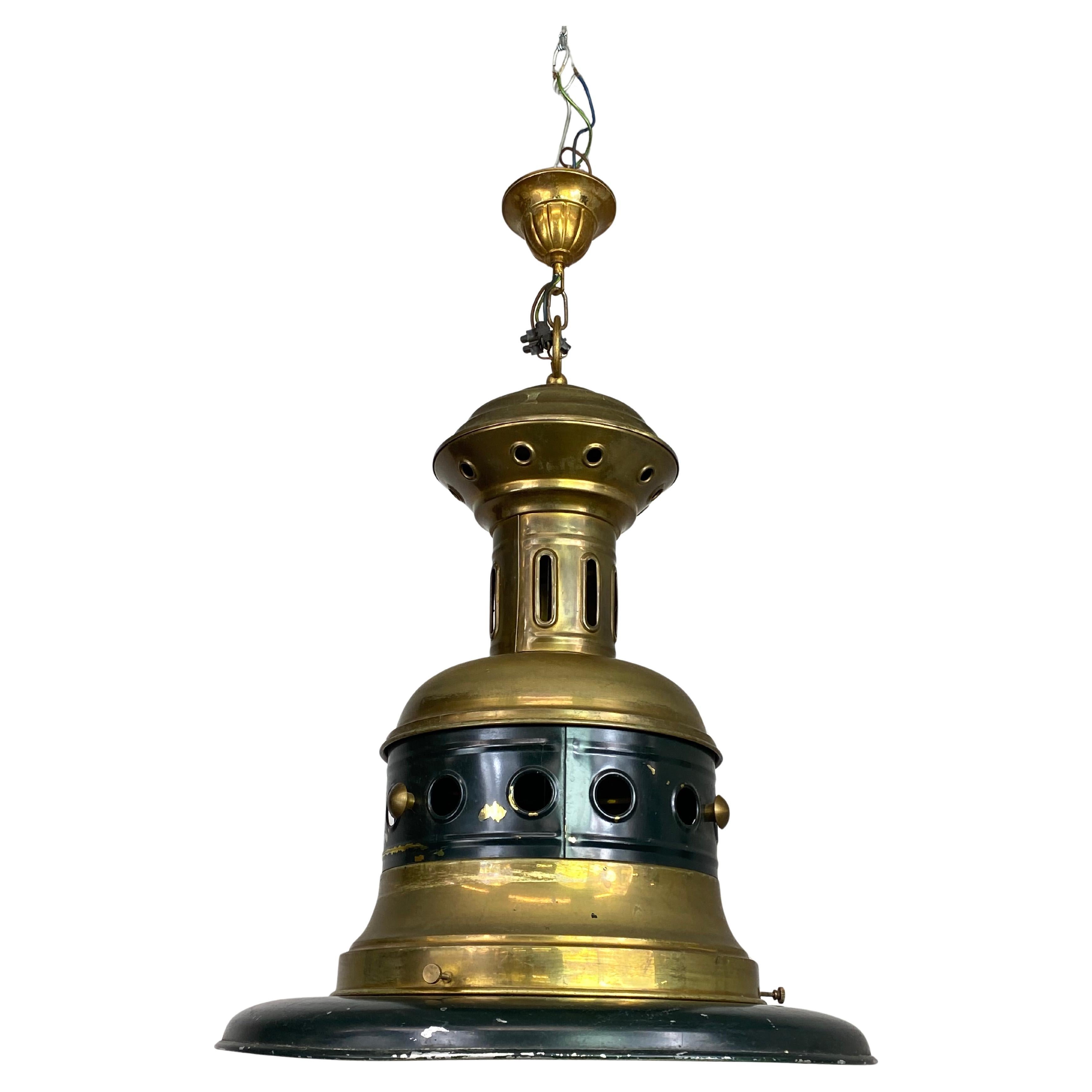 Large industrial hanging lamps