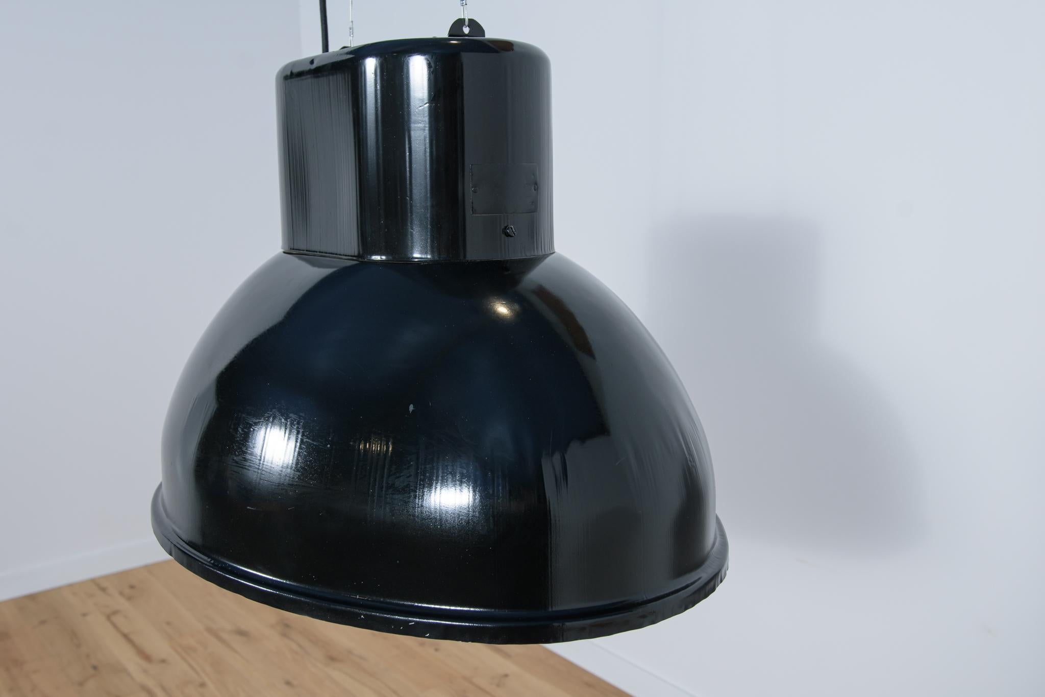 Polish Large Industrial Lamp Uboot, Mesko, Poland, 1970s For Sale