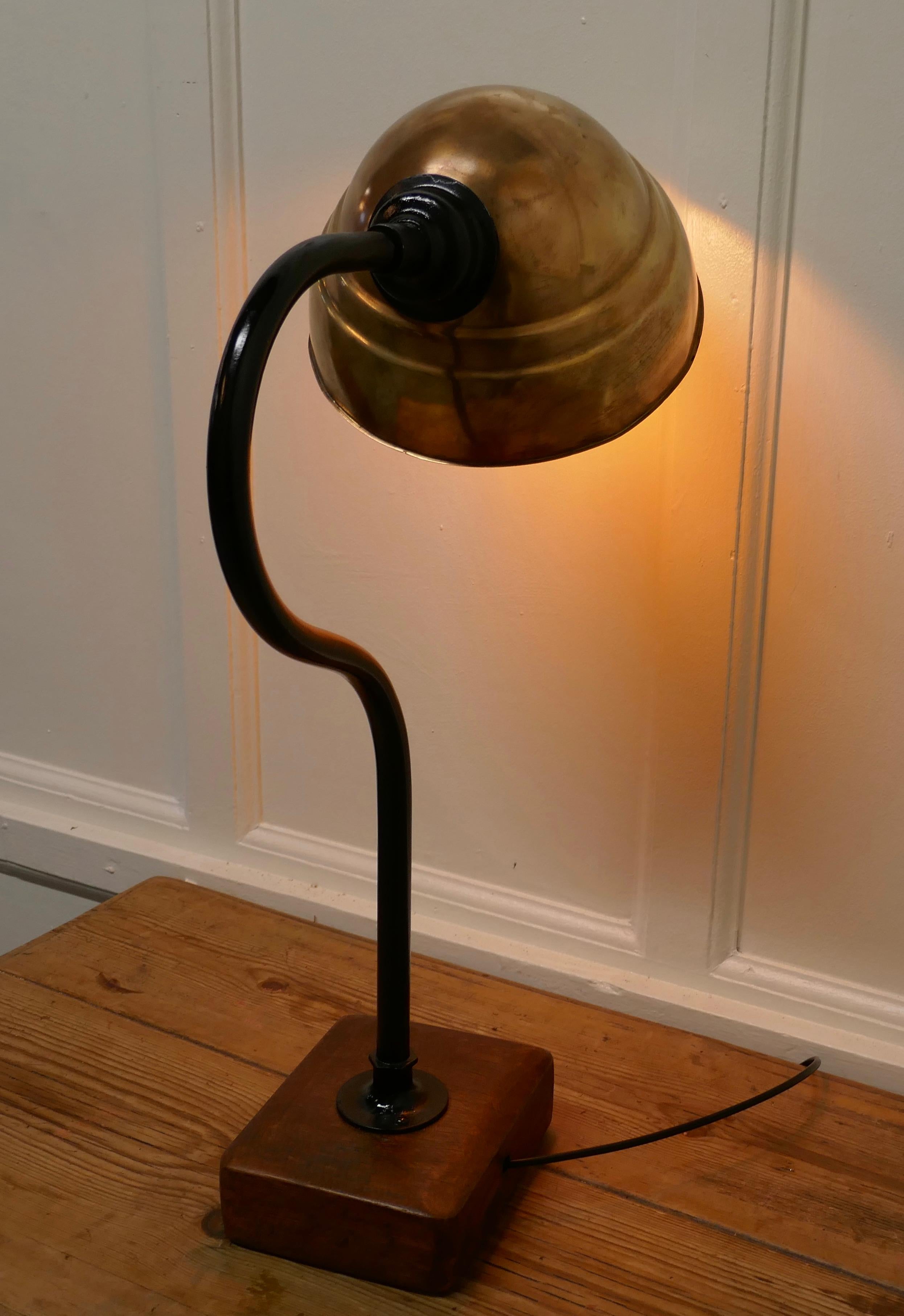 industrial style desk lamp