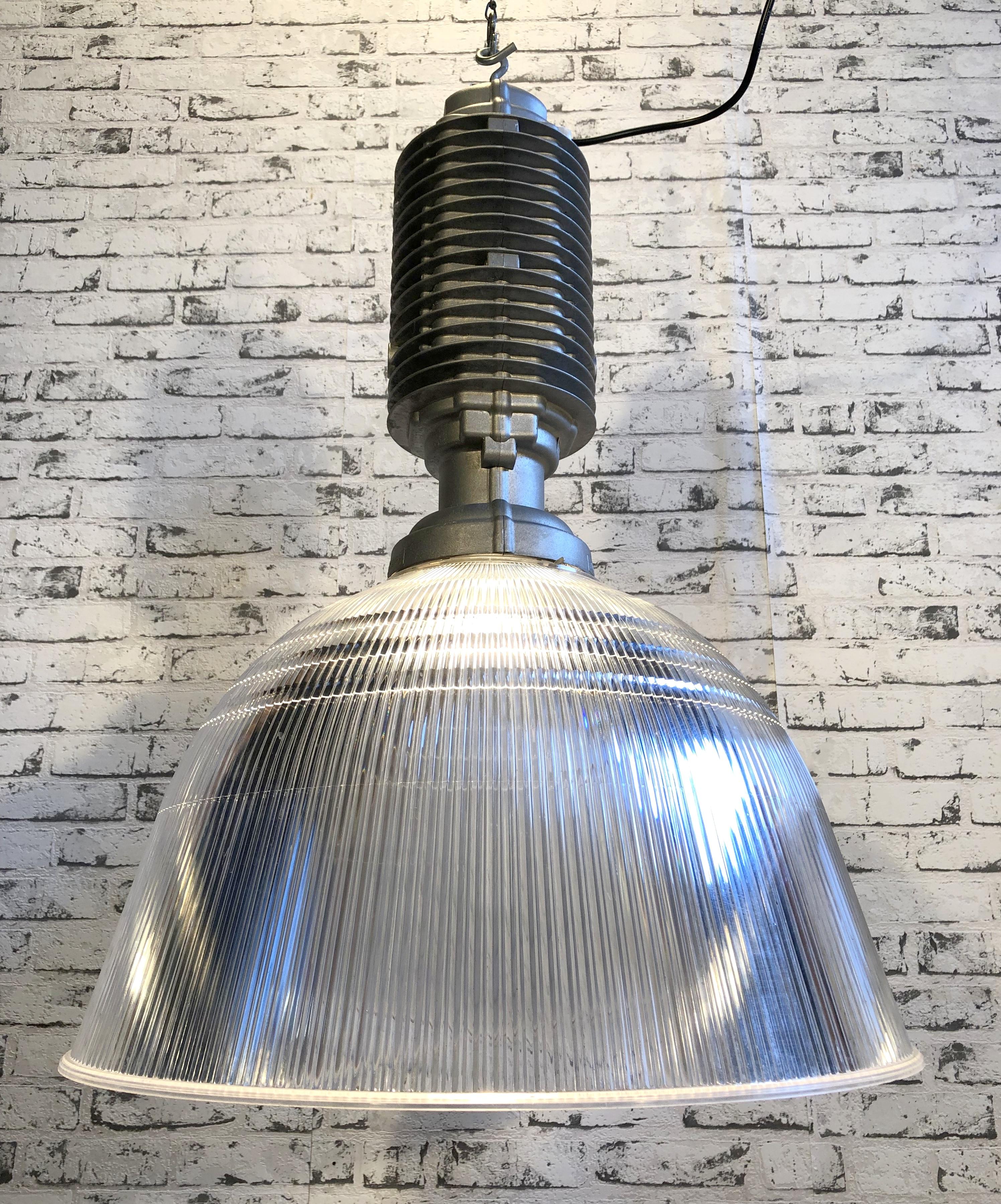 Large Industrial Pendant Lamp by Charles Keller for Zumtobel, 1990s 2
