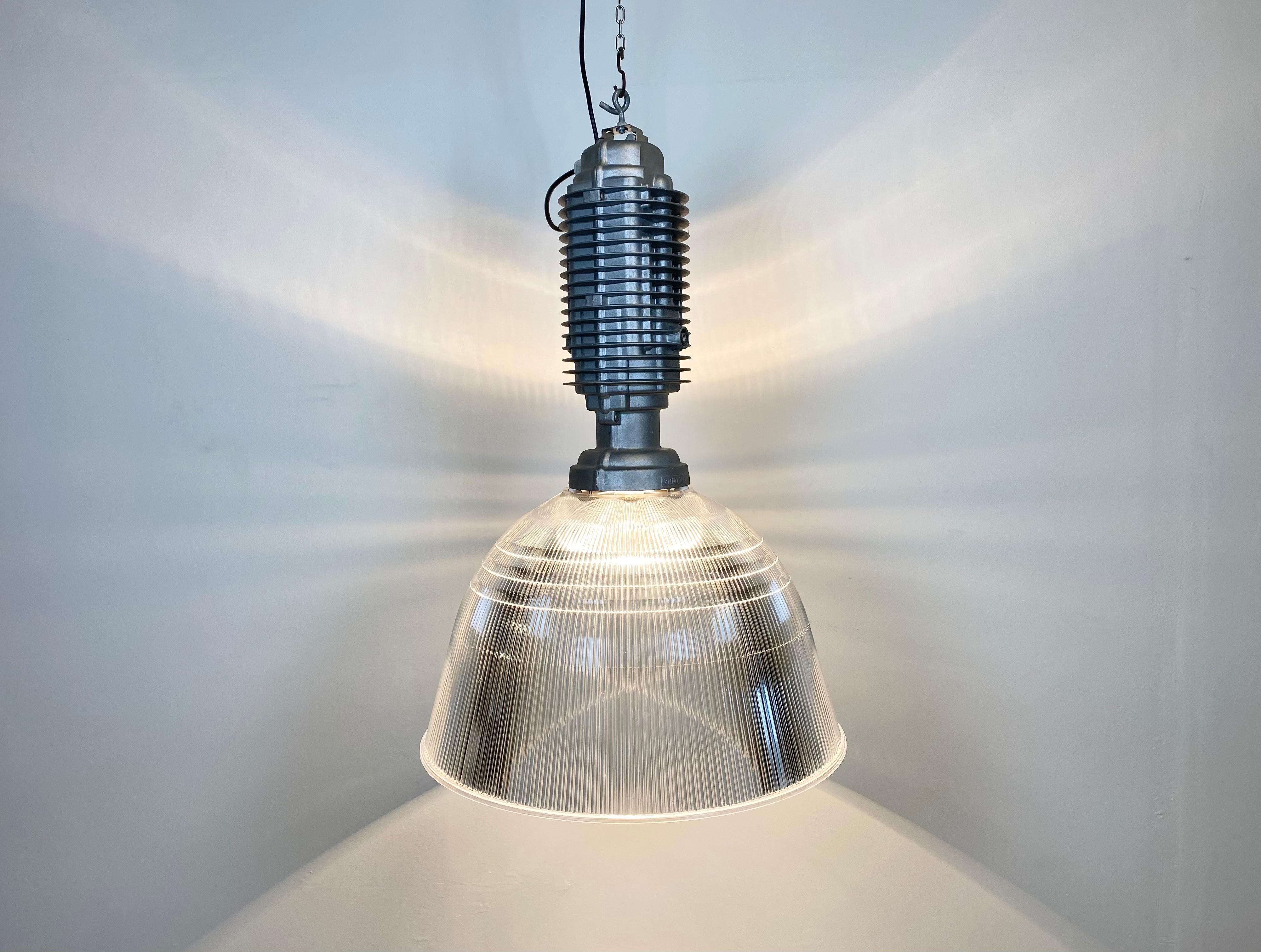 Large Industrial Pendant Lamp by Charles Keller for Zumtobel, 1990s 2
