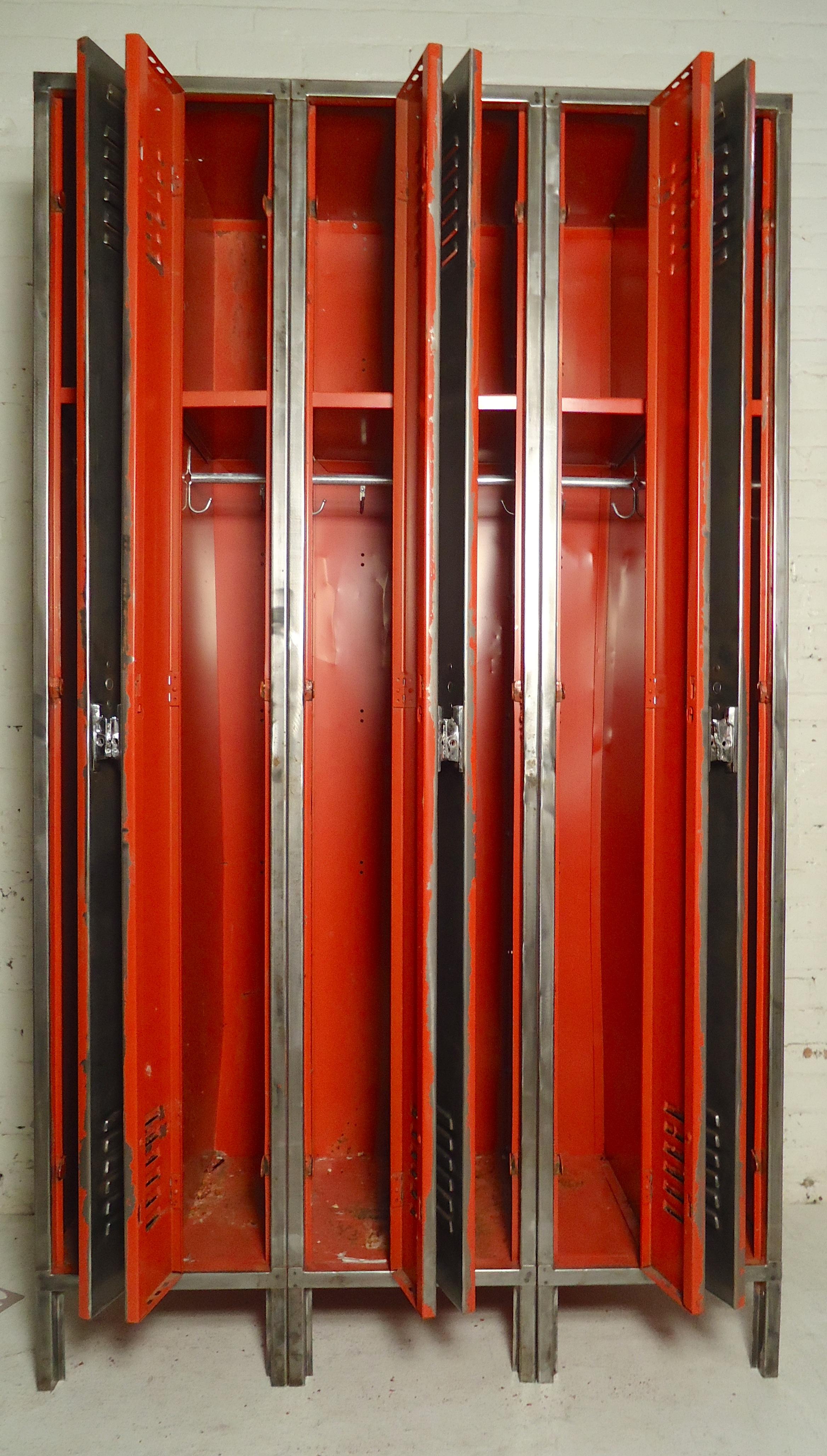 Large Industrial Six Unit Locker 1