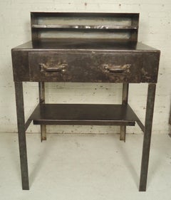 Large Industrial Slant Desk/Hostess Stand