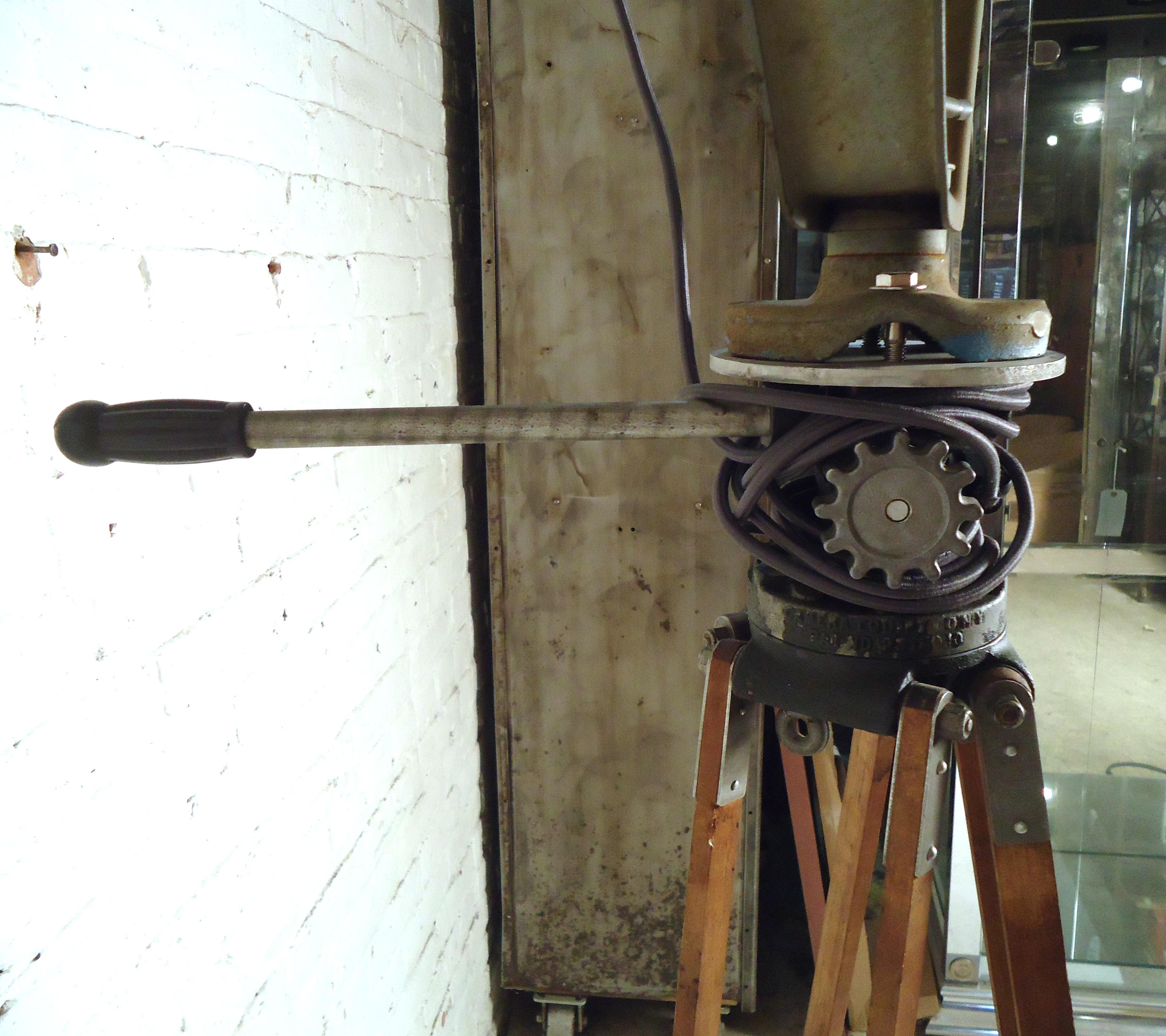 Large Industrial Spotlight on Tripod In Fair Condition In Brooklyn, NY
