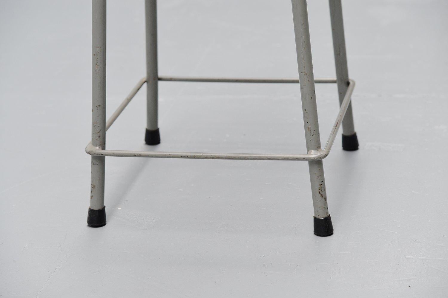 Large Industrial Stool Set by Ahrend de Cirkel, Holland, 1970 2