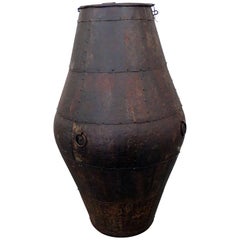 Large Industrial Style Urn