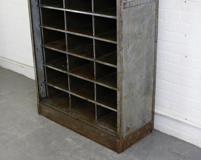 Large Industrial Tambour Fronted by Strafor, circa 1920s at 1stDibs