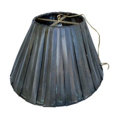 Large Industrial Vintage Copper Pendant In Shape Of A Lamp Shade