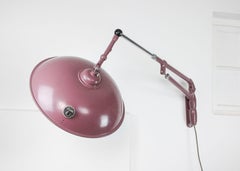 Large Industrial Wall Lamp from Emda, 1920s